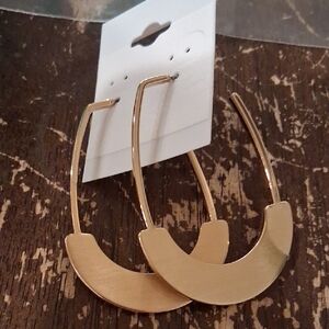 Elegant Gold Hoop Earrings